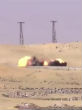 ISIS suicide truck destroyed (Youtube). Image of ISIS suicide truck destroyed (Youtube).