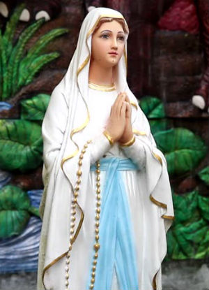 virgin mary statue considered