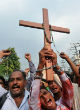 Christians in Syria speak out about persecution. Image of Christians in Syria speak out about persecution.