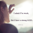 I have a strong God Image of  I have a strong God