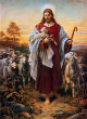 Pope Francis describes how to be a good shepherd (Bernard Plockhorst/WikiMedia Commons). Image of Pope Francis describes how to be a good shepherd (Bernard Plockhorst/WikiMedia Commons).