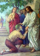 Jesus healed and calls us to pray for healing as well (Hofmann/Crusaders for Christ). Image of Jesus healed and calls us to pray for healing as well (Hofmann/Crusaders for Christ).