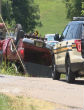 The car lost control, ending the 14-year-old girl's life (WJHL). Image of The car lost control, ending the 14-year-old girl's life (WJHL).