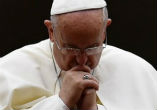 Pope Francis prays for broken families (Pinterest). Image of Pope Francis prays for broken families (Pinterest).