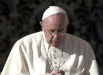 Pope Francis asks for prayers for the pilgrims. Image of Pope Francis asks for prayers for the pilgrims.
