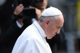 Pope Francis prays (Michael Ehrmann/Aleteia). Image of Pope Francis prays (Michael Ehrmann/Aleteia).