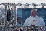 Pope Francis addresses the crowd (Pinterest). Image of Pope Francis addresses the crowd (Pinterest).