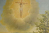 Christ in Mexico sky. Image of Christ in Mexico sky.
