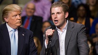 Father and son. Donald and Eric Trump Image of Father and son. Donald and Eric Trump