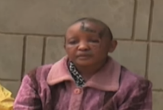 Her husband was frustrated when she did not become pregnant so he chopped off her hands with a machete. Image of Her husband was frustrated when she did not become pregnant so he chopped off her hands with a machete.
