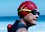 Sister Madonna Buder is making history by completing Ironman challenges. Image of Sister Madonna Buder is making history by completing Ironman challenges.