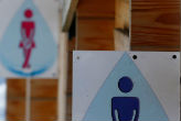 Target attempts to compromise its bathroom policy (Kai Pfaffenbach). Image of Target attempts to compromise its bathroom policy (Kai Pfaffenbach).