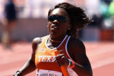 Morolake Akinosun earned a spot on the American Olympic team for Track and Field (Joshua Guerra/Daily Texan Staff). Image of Morolake Akinosun earned a spot on the American Olympic team for Track and Field (Joshua Guerra/Daily Texan Staff).