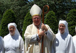 The Little Sisters of the Poor refuse to back down. Image of The Little Sisters of the Poor refuse to back down.