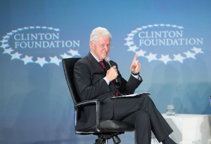 Bill Clinton is an avowed globalist. The Clinton Foundation operates with a globalist philosophy and Hillary Clinton will continue to promote her globalist agenda as president. Bill Clinton is an avowed globalist. The Clinton Foundation operates with a globalist philosophy and Hillary Clinton will continue to promote her globalist agenda as president.