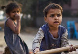 Captured children are sold into slavery. Image of Captured children are sold into slavery.