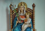 Pilgrims travel to Walsingham, the site of a Marian apparition. Image of Pilgrims travel to Walsingham, the site of a Marian apparition.
