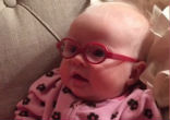 Amazing moment a baby girl sees her mother clearly for the first time (Jukin). Image of Amazing moment a baby girl sees her mother clearly for the first time (Jukin).