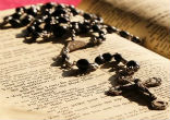 Pope Francis speaks against distorting the Gospel. Image of Pope Francis speaks against distorting the Gospel.