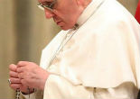 Pope Francis calls us to pray for peace. Image of Pope Francis calls us to pray for peace.