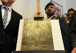 Van Gogh paintings recovered by anti-Mafia police (EPA). Image of Van Gogh paintings recovered by anti-Mafia police (EPA).