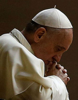 Pope Francis calls us to pray. Pope Francis calls us to pray.