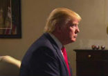 Trump and Arroyo's interview. Image of Trump and Arroyo's interview.