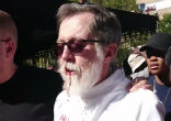 The Jesuit priest was shot at close range in the face (TimesLive/YouTube). Image of The Jesuit priest was shot at close range in the face (TimesLive/YouTube).