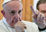 Pope Francis will not condone women priests. Image of Pope Francis will not condone women priests.