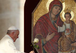 Pope Francis says the Church's mercy is for everyone. Image of Pope Francis says the Church's mercy is for everyone.