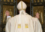 The Holy Doors are closed. Image of The Holy Doors are closed.