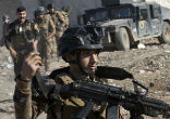 The battle for Mosul rages. Image of The battle for Mosul rages.