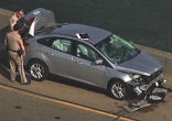 Ex-wife hits estranged husband with car then commits suicide (CBS San Francisco). Image of Ex-wife hits estranged husband with car then commits suicide (CBS San Francisco).