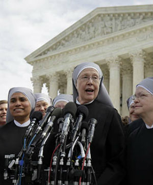 The Little Sisters of the Poor won their Supreme Court case. The Little Sisters of the Poor won their Supreme Court case.