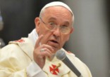 Pope Francis issues a warning. Image of Pope Francis issues a warning.