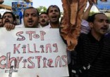 Christians continue the fight for rights in Egypt. Image of Christians continue the fight for rights in Egypt.