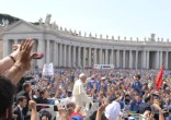 Nearly 4 million pilgrims traveled to the Vatican in 2016. Image of Nearly 4 million pilgrims traveled to the Vatican in 2016.