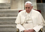 Pope Francis reads a heartbreaking letter to a little girl who passed away from cancer. Image of Pope Francis reads a heartbreaking letter to a little girl who passed away from cancer.