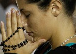 Pope Francis asks us to pray. Image of Pope Francis asks us to pray.