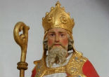 Scientists reconstructed St. Nicholas' face. Image of Scientists reconstructed St. Nicholas' face.