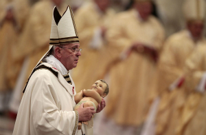 Pope Francis tells us how we can see God this Christmas season. Pope Francis tells us how we can see God this Christmas season.