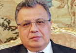 An unidentified gunman shot Russian Ambassador to Turkey Andrei Karlov before a shocked crowd. Image of An unidentified gunman shot Russian Ambassador to Turkey Andrei Karlov before a shocked crowd.