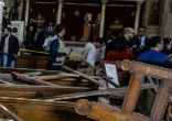 A bombing in Cairo has destroyed a church and killed at least 25 of its parishioners. Image of A bombing in Cairo has destroyed a church and killed at least 25 of its parishioners.