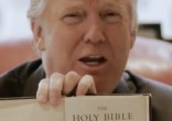 Donald Trump will be sworn into office using two Bibles. Image of Donald Trump will be sworn into office using two Bibles.