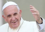 Pope Francis talks unity. Image of Pope Francis talks unity.