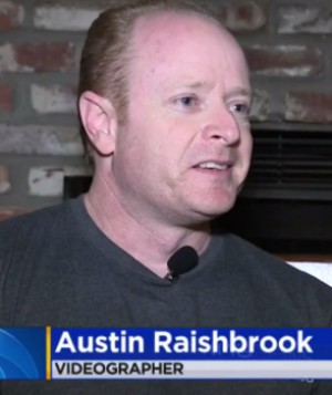Photojournalist Austin Raishbrook rescued a driver from a burning SUV. Photojournalist Austin Raishbrook rescued a driver from a burning SUV.