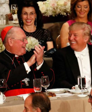 Cardinal Dolan will be reading from the Bible at Donald Trump's inauguration. Cardinal Dolan will be reading from the Bible at Donald Trump's inauguration.