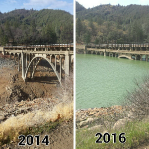 Northern California has been inundated with rain and snow, which is flooding rivers and filling basins that have been dry for years. Northern California has been inundated with rain and snow, which is flooding rivers and filling basins that have been dry for years.