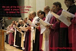 Clergy in prayer at a National Memorial Service for the Preborn and their mothers and fathers Image of Clergy in prayer at a National Memorial Service for the Preborn and their mothers and fathers