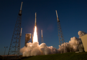 The launch of OSIRIS-REx to Bennu is NASA's first attempt to intercept an asteroid. The craft arrives in the fall of 2018. The launch of OSIRIS-REx to Bennu is NASA's first attempt to intercept an asteroid. The craft arrives in the fall of 2018.